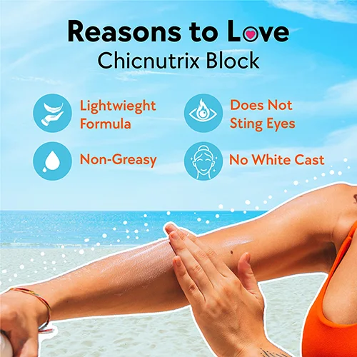 Chicnutrix Block - Korean Niacinamide Sunscreen