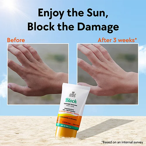 Chicnutrix Block - Korean Niacinamide Sunscreen