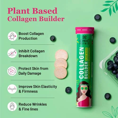 Chicnutrix Collagen Builder Plant Based - Youthful Skin