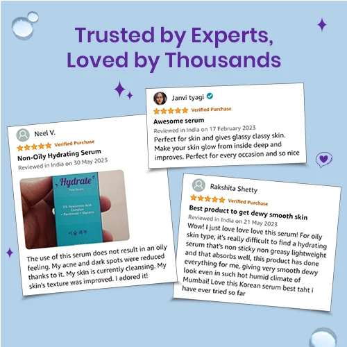 Chicnutrix Hydrate - 5% Hyaluronic Acid Complex for Skin Hydration & Skin Barrier Repair 