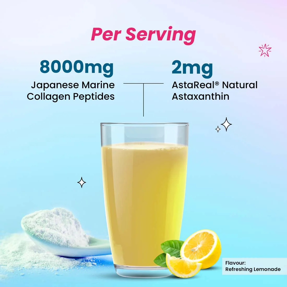 Mighty Collagen - Pure 8000mg Japanese Marine Collagen