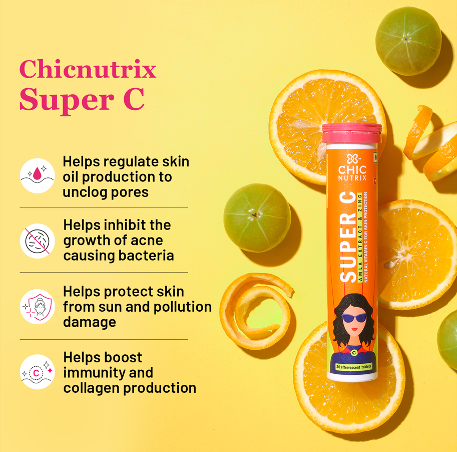 2 Step Clear Skin Routine - Chicnutrix Super C + Illume
