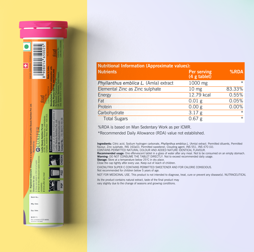 2 Step Clear Skin Routine - Chicnutrix Super C + Illume