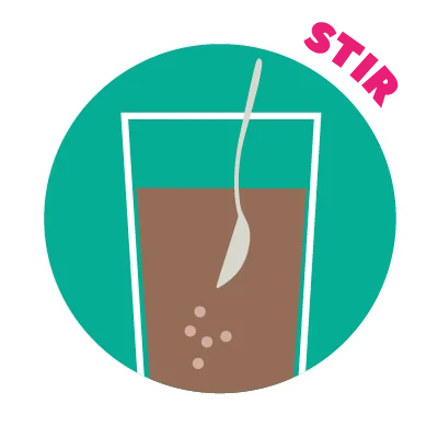 Mix well to dissolve