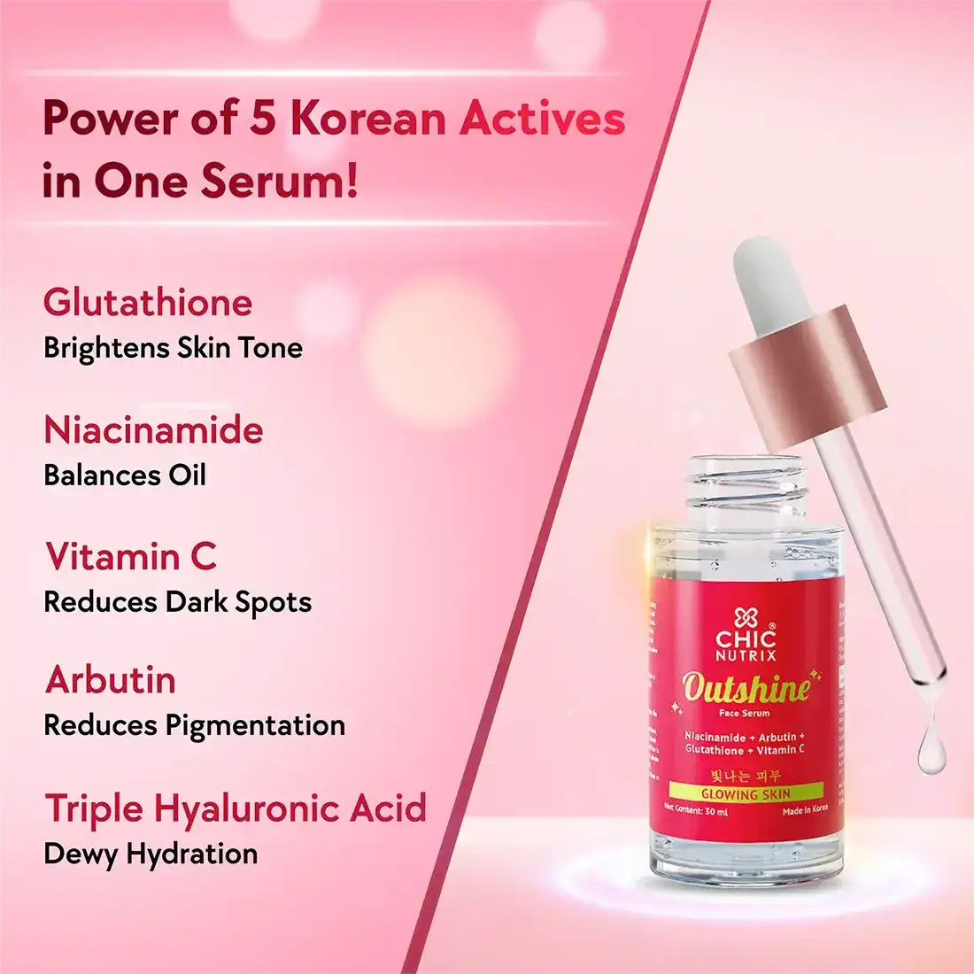 Outshine - Anti-pigmentation & glass skin serum