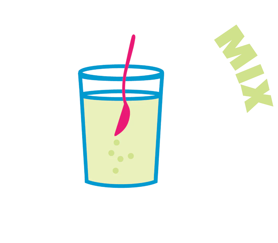 Stir till it dissolves completely